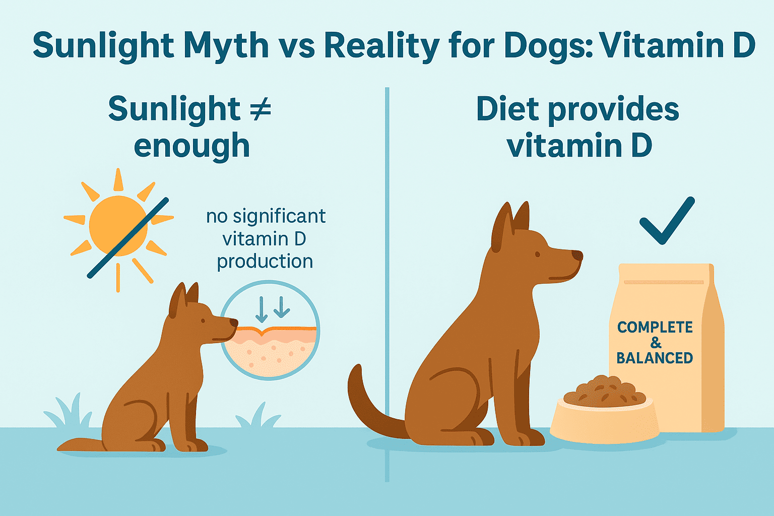 AAFCO complete & balanced vs NASC Quality Seal—how to choose dog-safe vitamin D supplements
